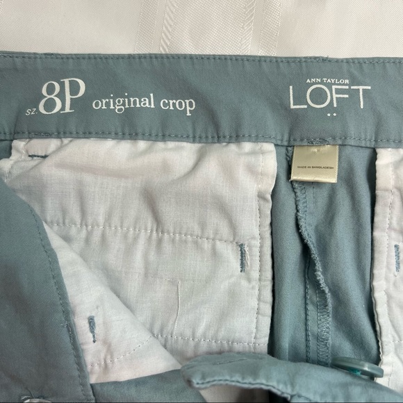 Ann Taylor Loft Original Crop Size 8 Petite - Picture 5 of 5